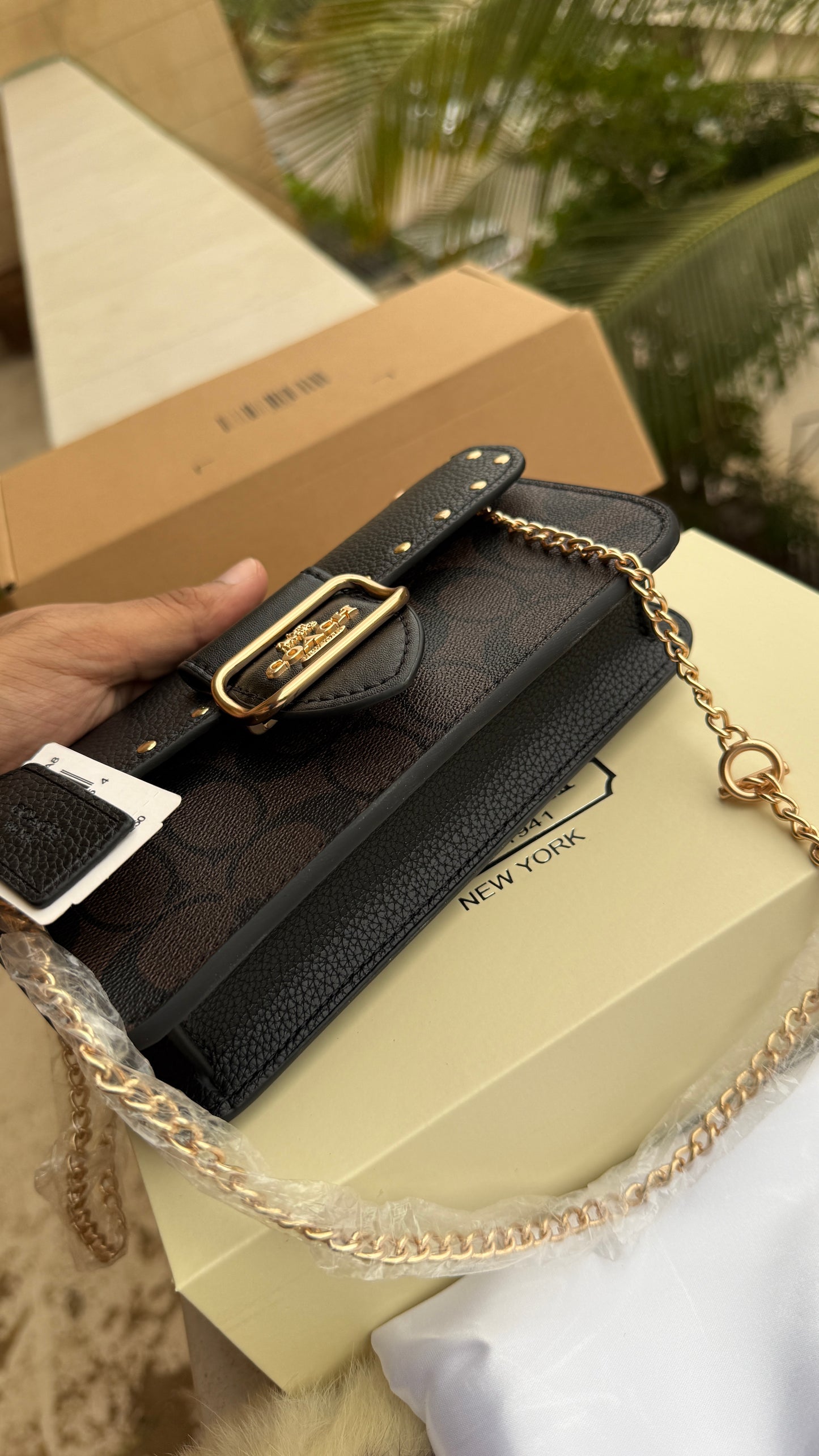 Coach Morgan Mini Crossbody/Shoulder-Master Plus Series-Folding double Box