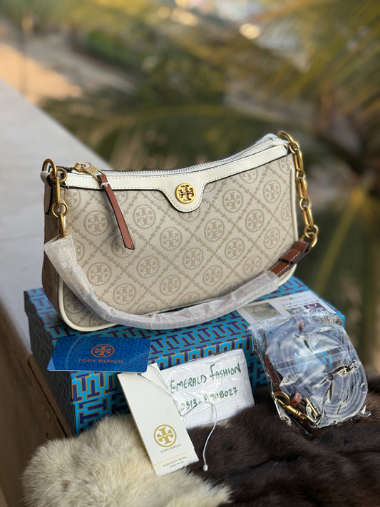 Tory Burch T Monogram Studio Bag- Master series