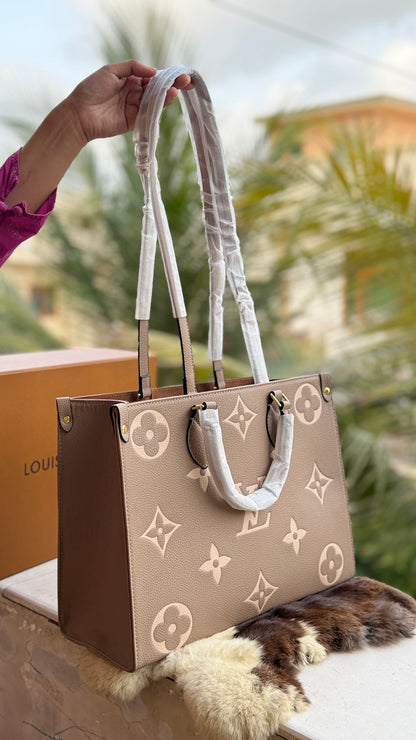 Louis Vuitton On The Go Tote With Double Box-Master Plus Series