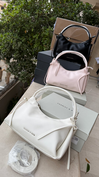 Charles & Keith Hazel Bow Top Handle Bag-Master Plus Series