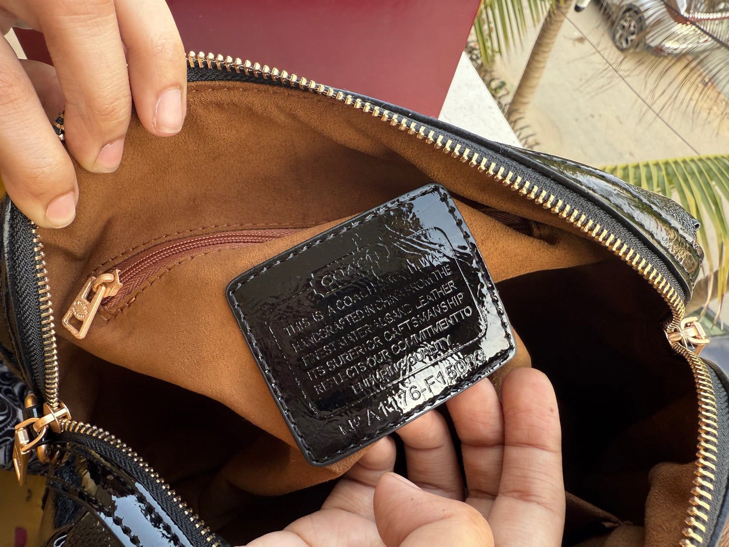 Coach Rowan Satchel With Box Master Series