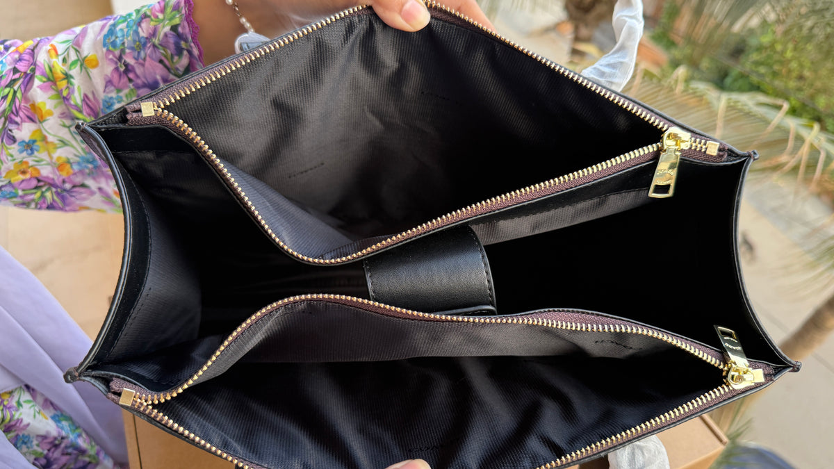 Coach Nina tote Folding Box Packing Master Plus series.
