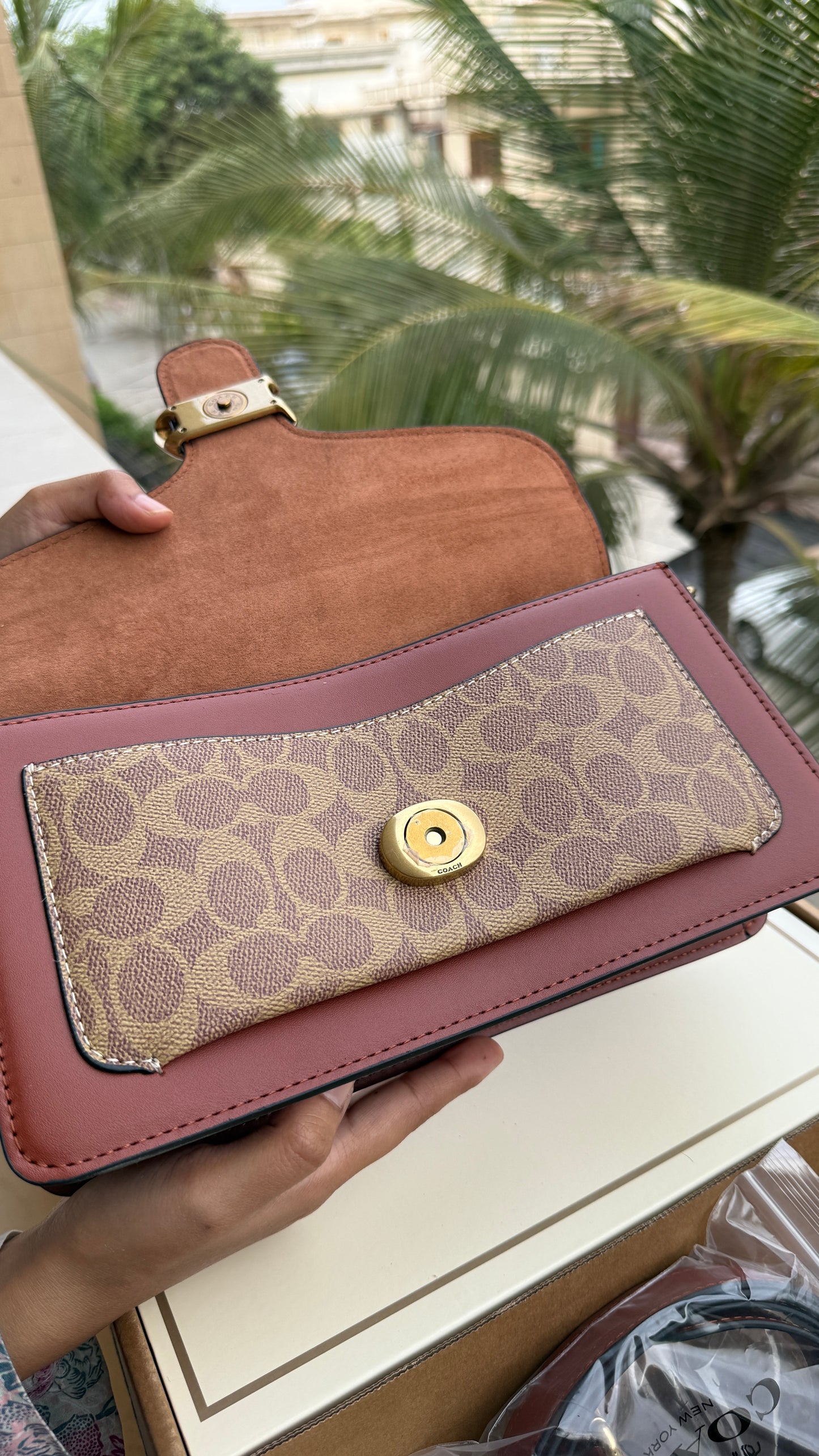 Coach Tabby 26 Shoulder Bag-Top Quality-Master Plus With Double Folding box.