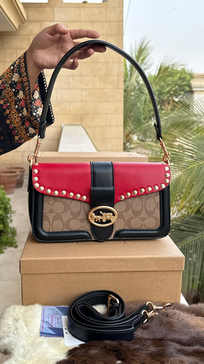 Coach Georgie Shoulder Bag-Double Folding Box-Master Plus Series
