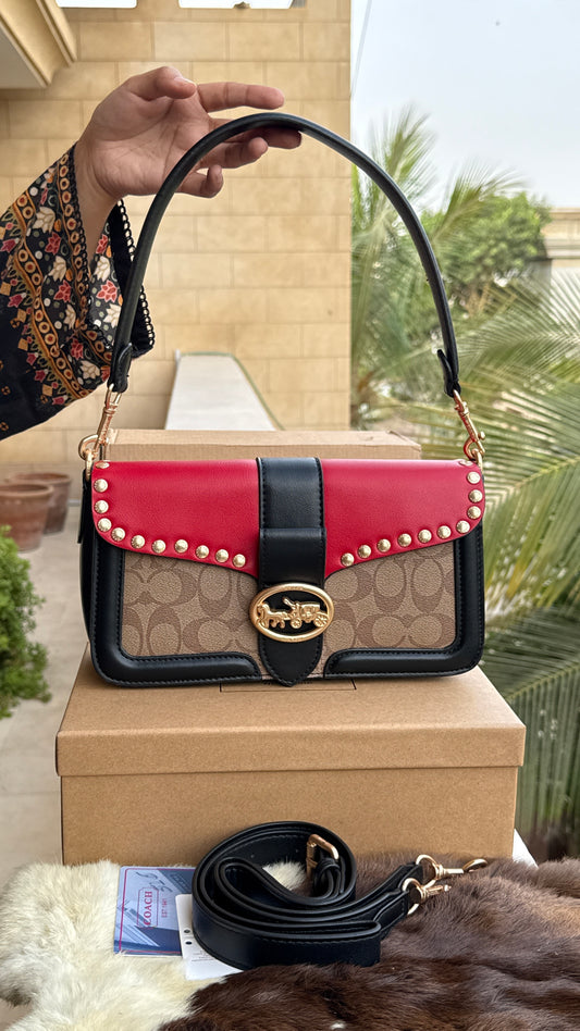 Coach Georgie Shoulder Bag-Double Folding Box-Master Plus Series