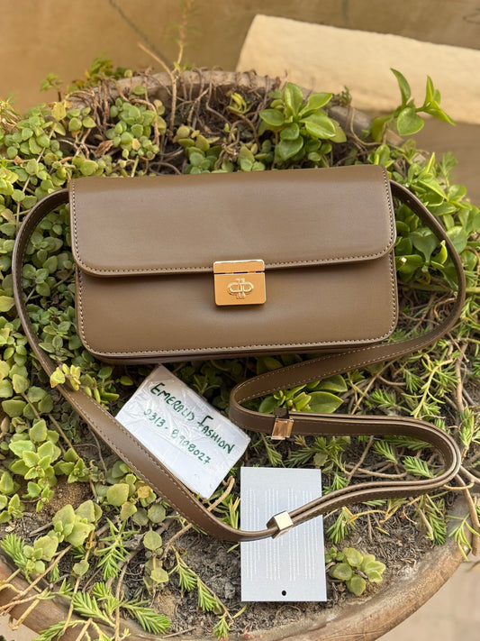 PEDRO Studio Shoulder Bag - Taupe Color-Master Series