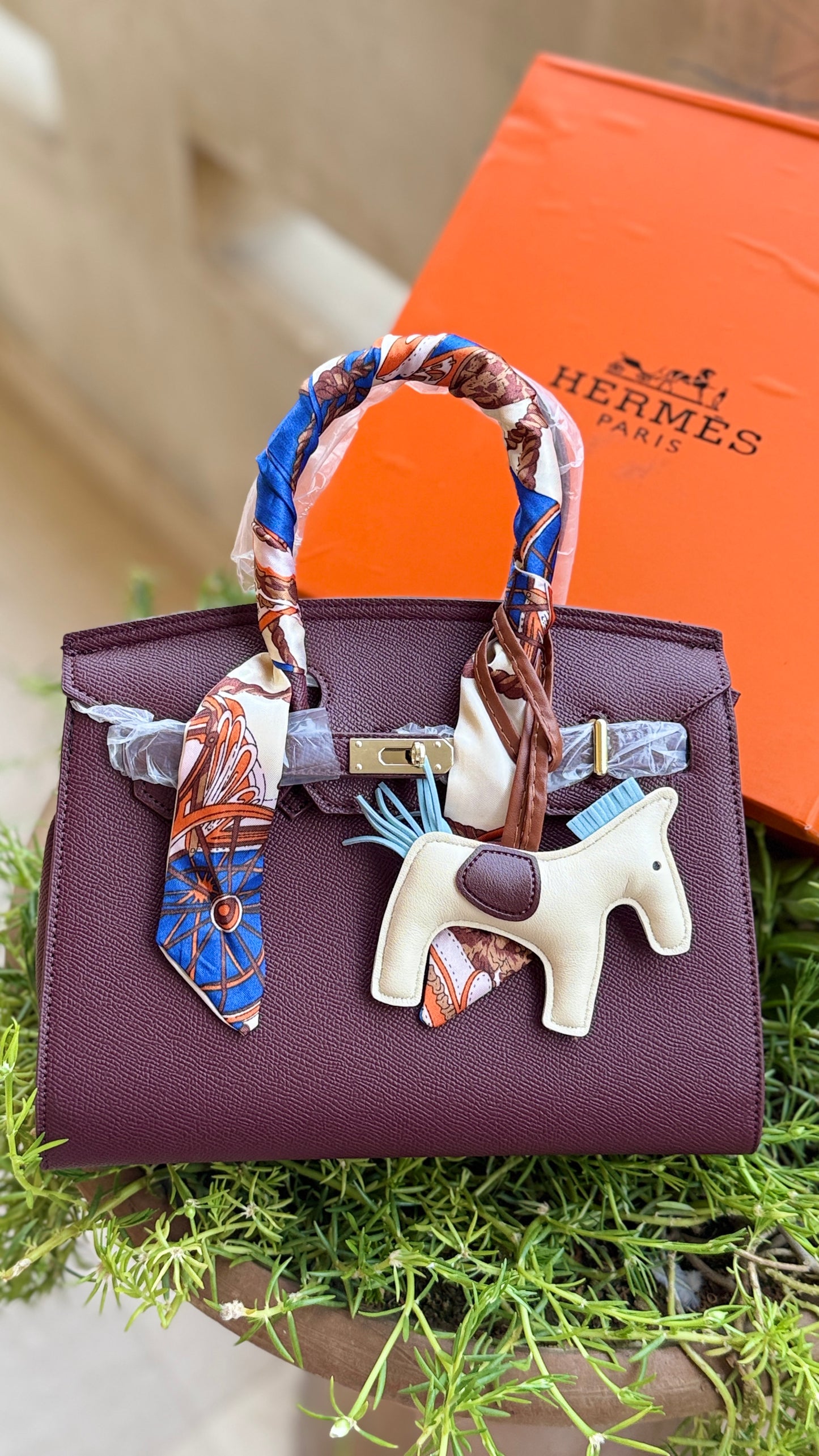 Hermes Birkin With Box Master Series.