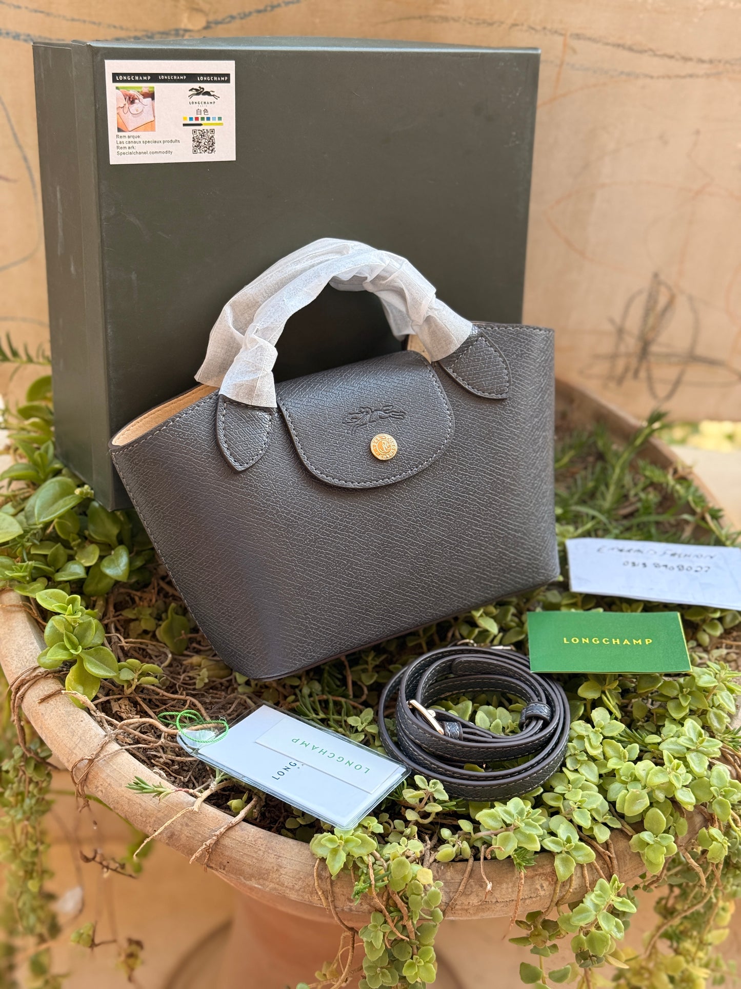 Long Champ ÉPURE XS Tote-Master Plus Series-Same as original-With Box