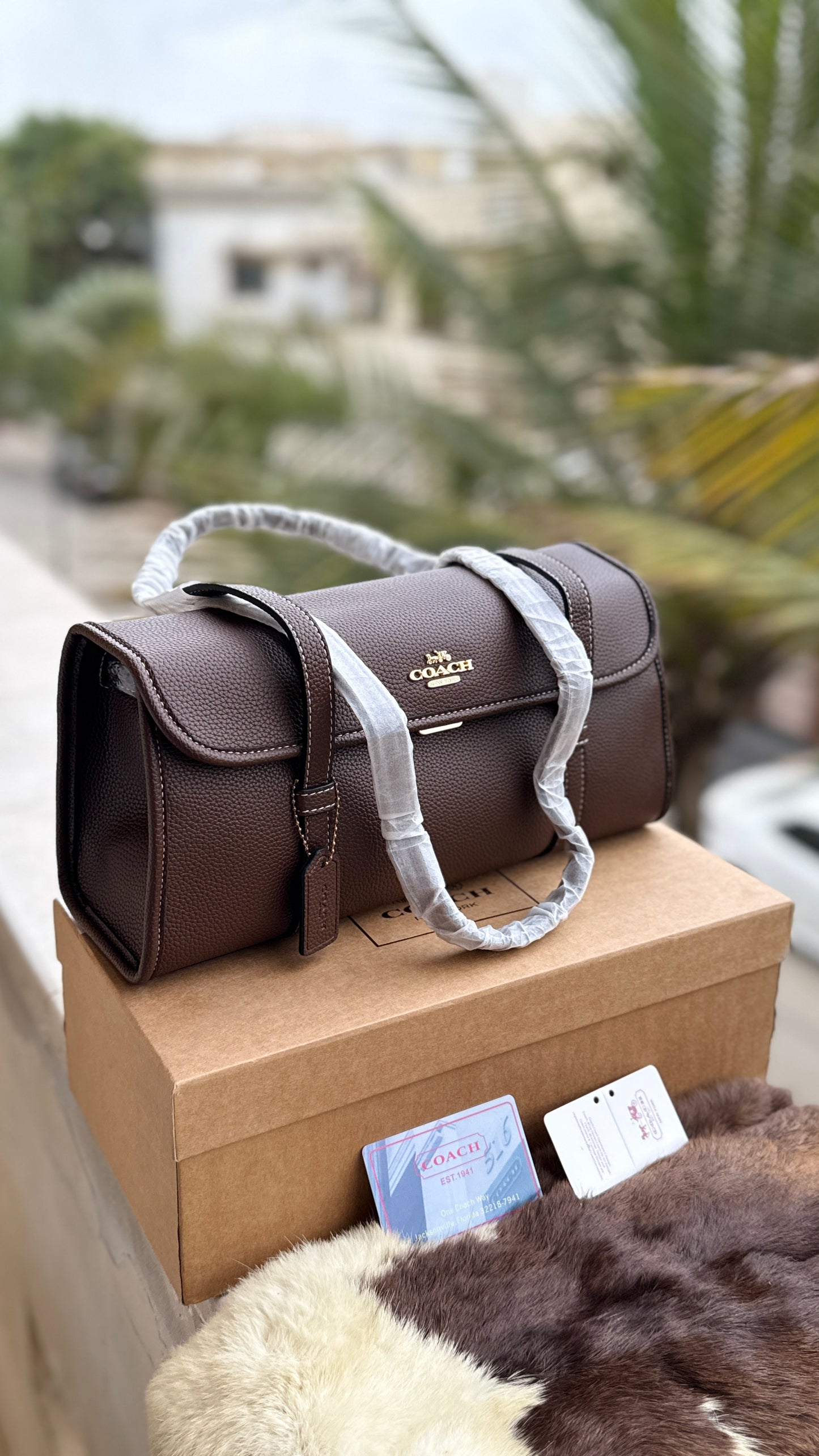 Coach Bridget Shoulder Flap Bag-Master Plus Series-With Box