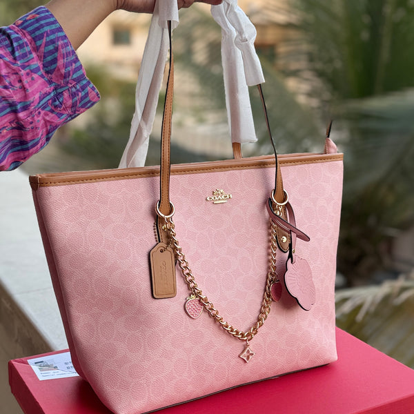 Coach City tote With Zip Closure & accessories-Master Plus Series