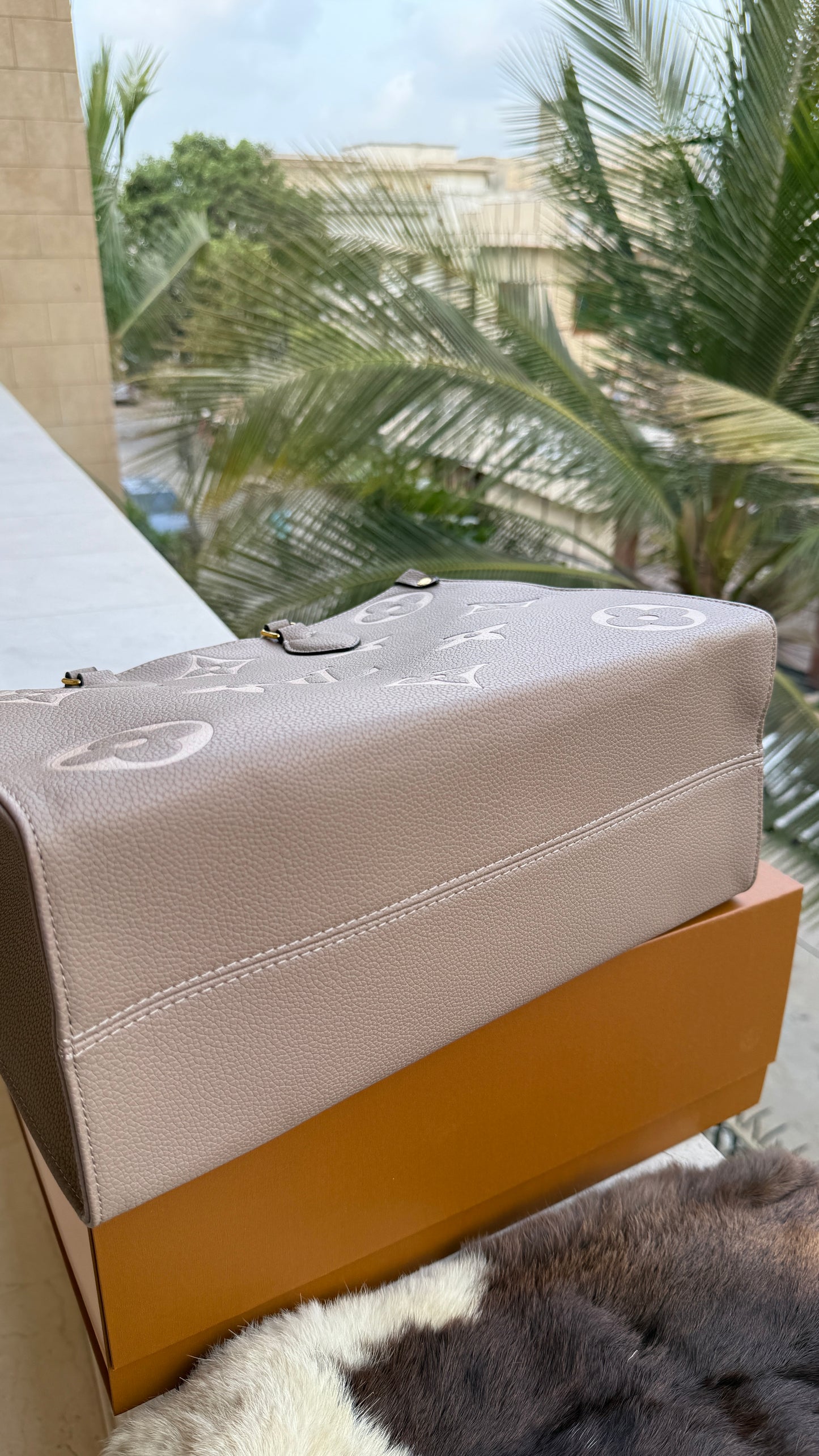 Louis Vuitton On The Go Tote With Double Box-Master Plus Series