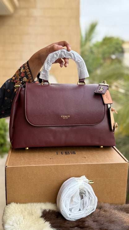 Coach Slouchy Rogue Top Handle bag-Master Plus Series.
