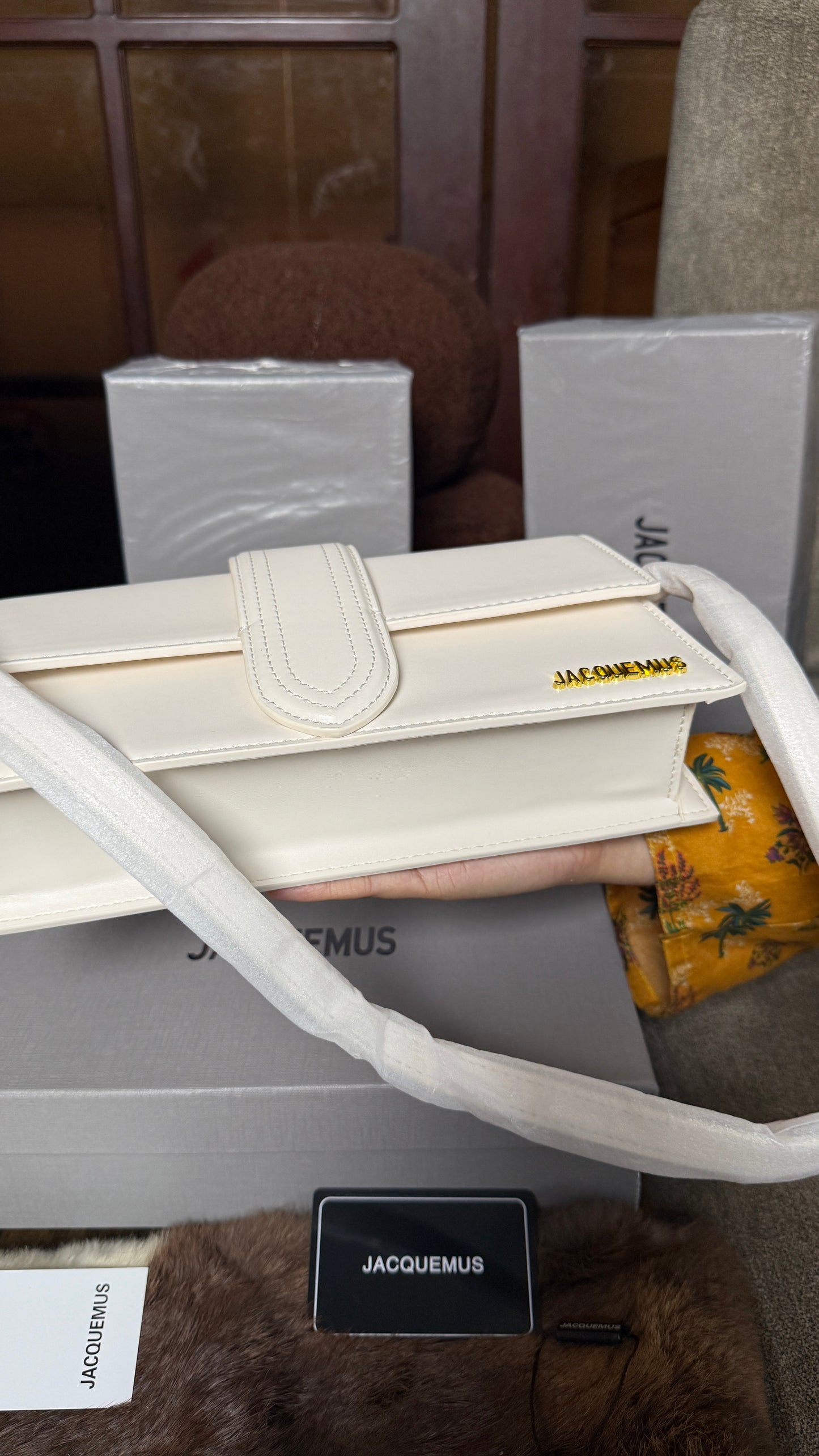 The Bambino by JACQUEMUS-Master Plus-Same as Original-With box & card
