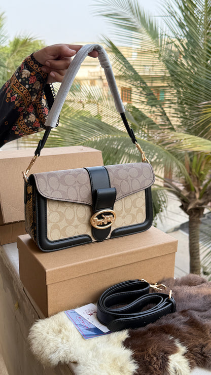 Coach Georgie Shoulder Bag-Double Folding Box-Master Plus Series