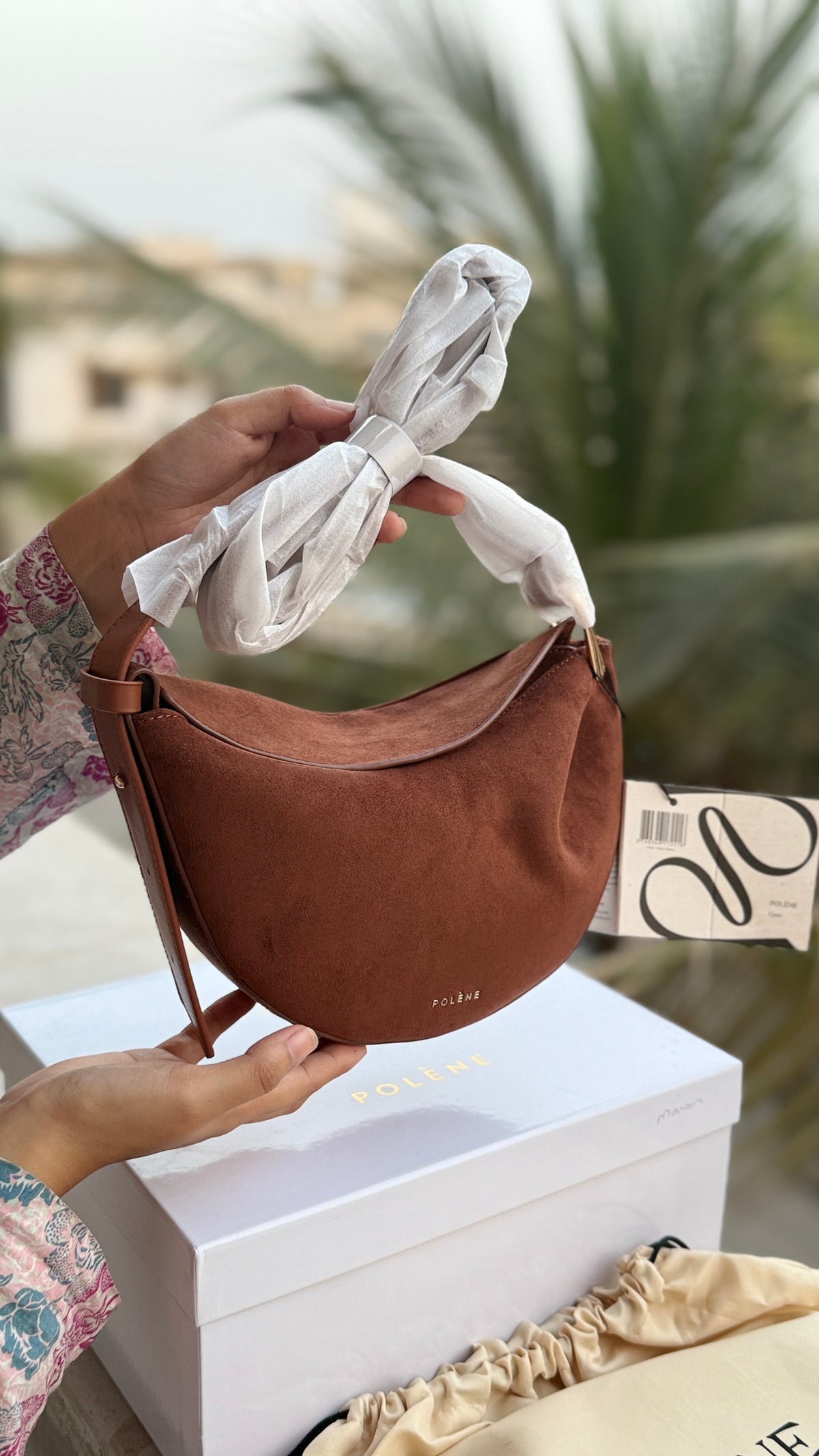 Polène Tonca Suede-Master Plus Series with box