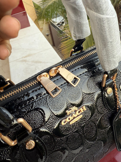Coach Rowan Satchel With Box Master Series