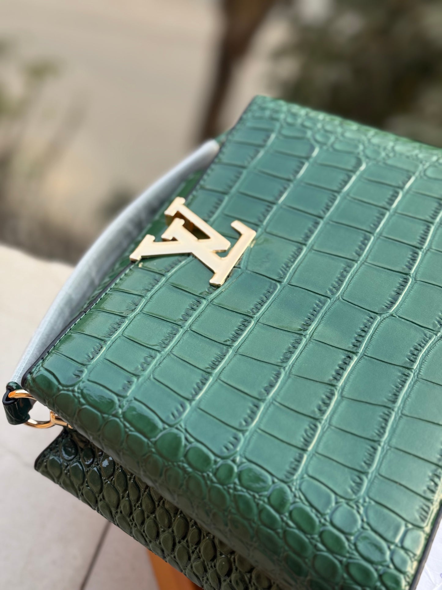 Louis Vuitton Cappucines BB Crocodile Pattern with box packaging