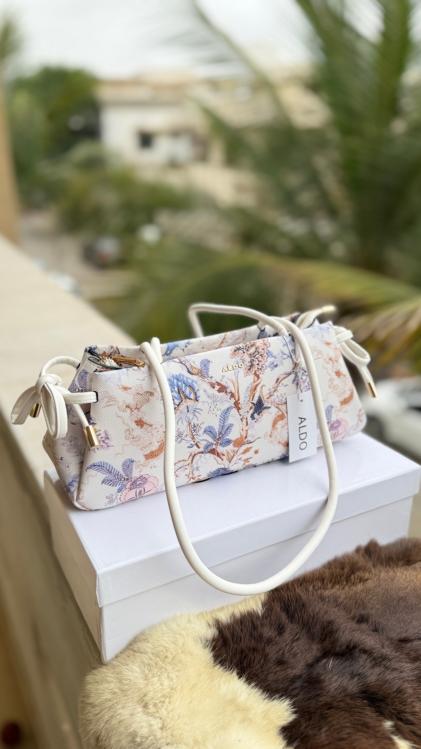 Aldo Shoulder Bag-With Box-Master Series FLORAL
