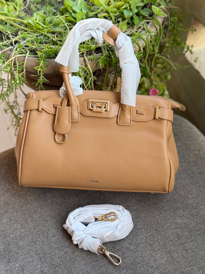 JW PEI Ziva Metal Lock Decoration Tote Bag-Master Series-Same as original