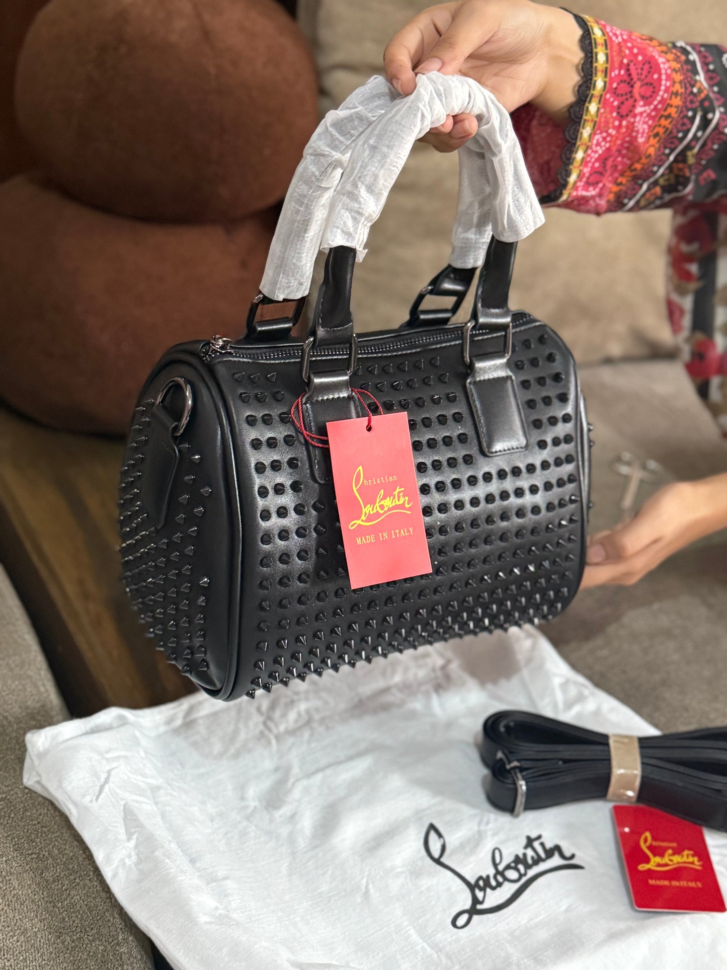 Christian Louboutin Paloma medium top handle-Master Series-Same as original