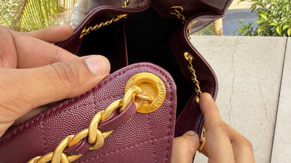Chanel 25 small quilted hobo bag-AAA Series-Folding box Packaging.