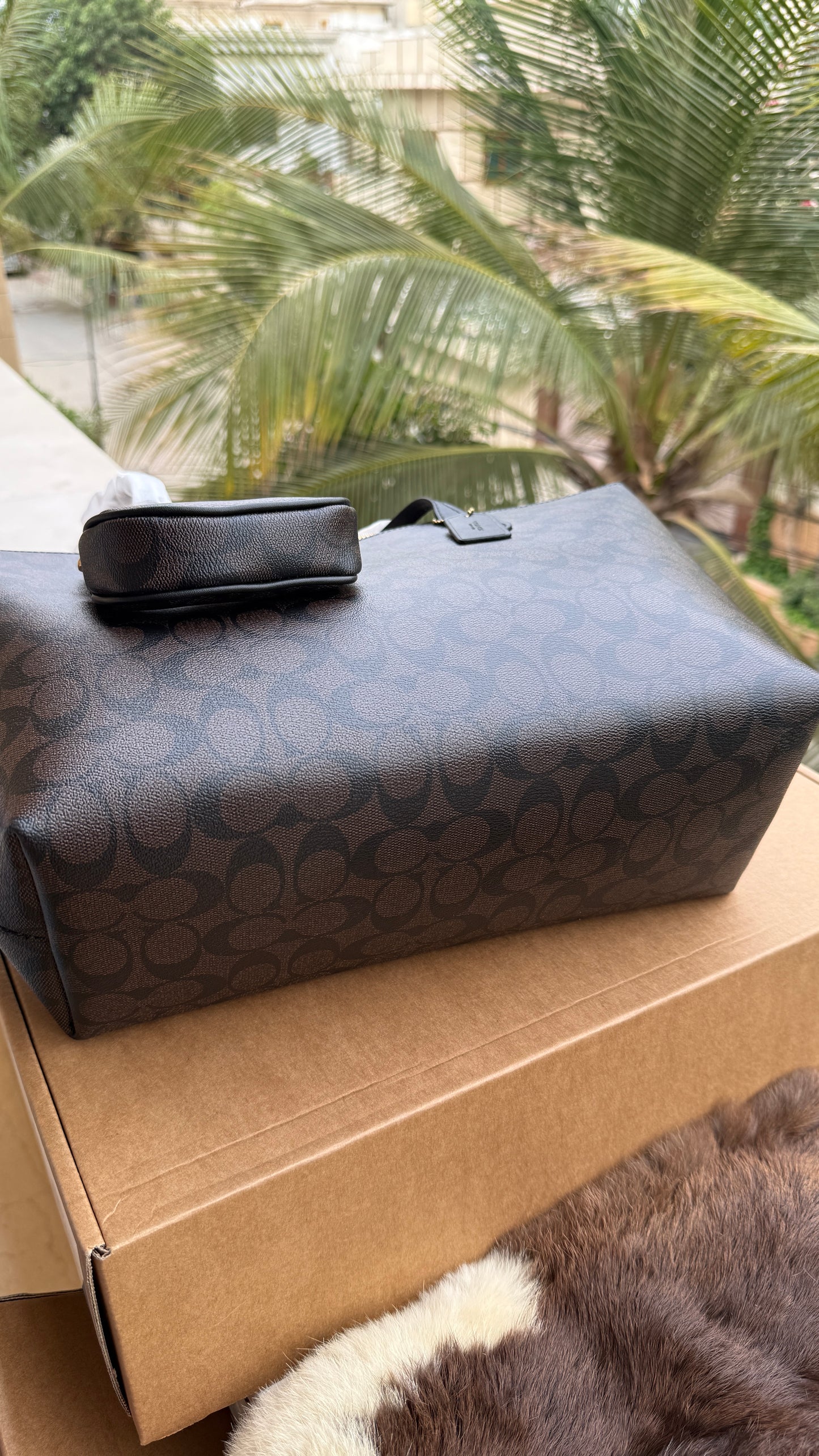 Coach Tote-With Coin Bag-Master Plus Series-With Box