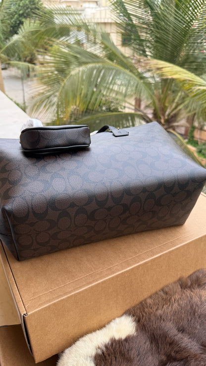Coach Tote-With Coin Bag-Master Plus Series-With Box