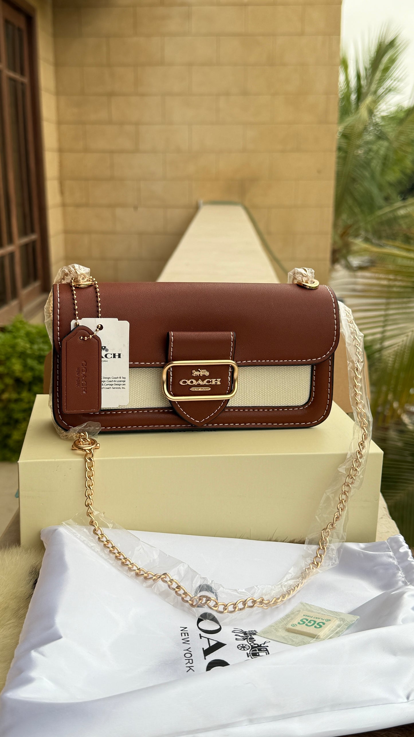 Coach Morgan Mini Crossbody/Shoulder-Master Plus Series-Folding double Box