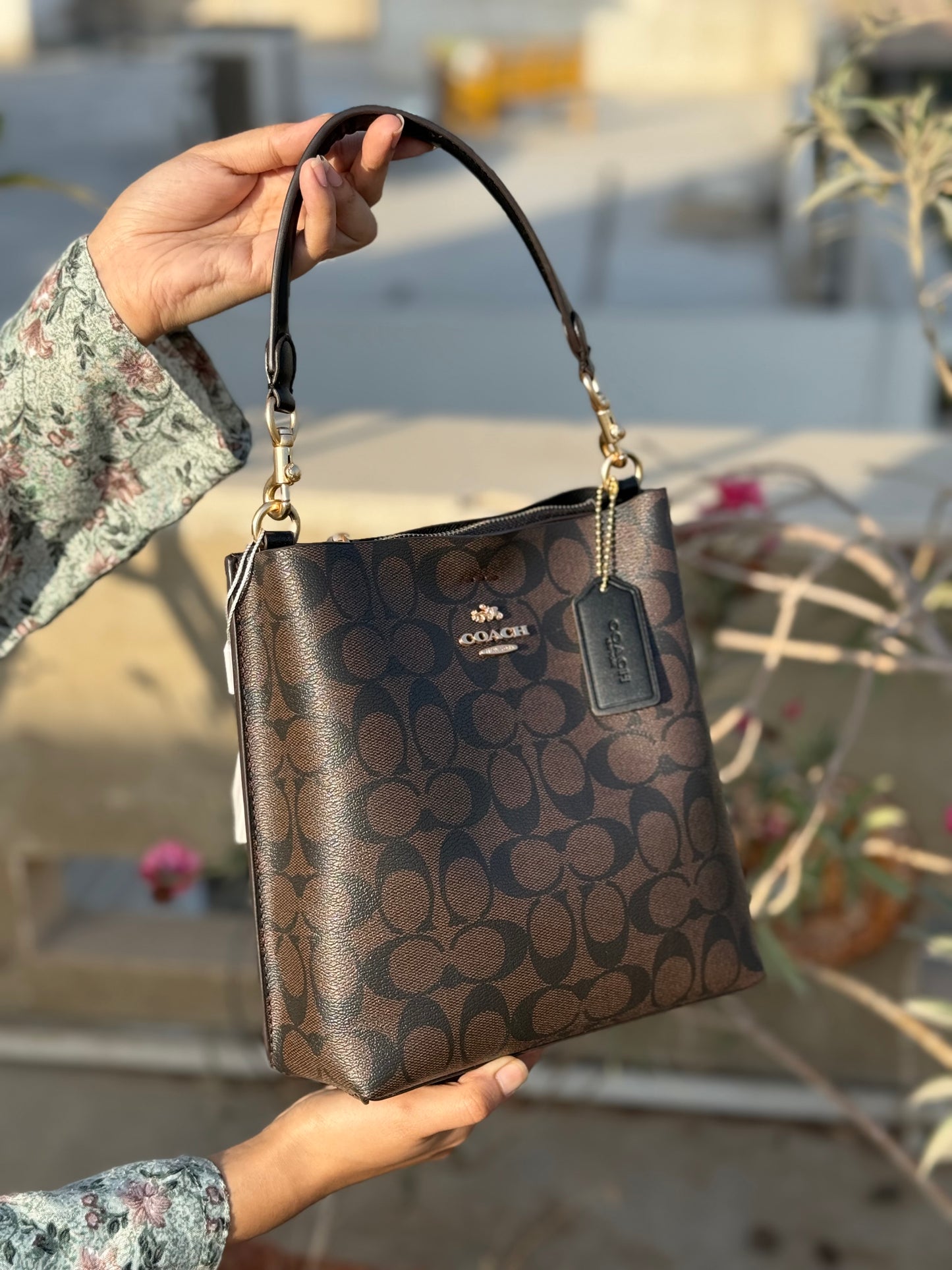 Coach Mollie 22 Bucket Bag Master Plus Series With box