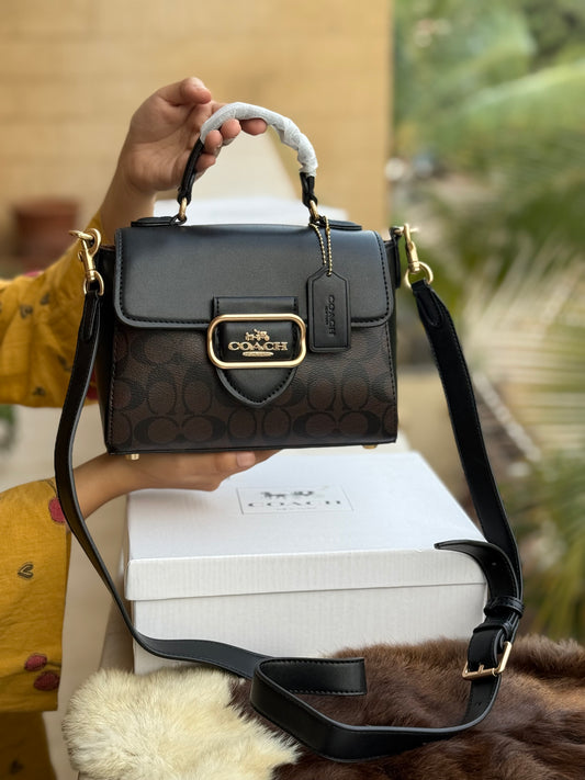 Coach Morgan Sqaure Top Handle With Box-Master Plus Series