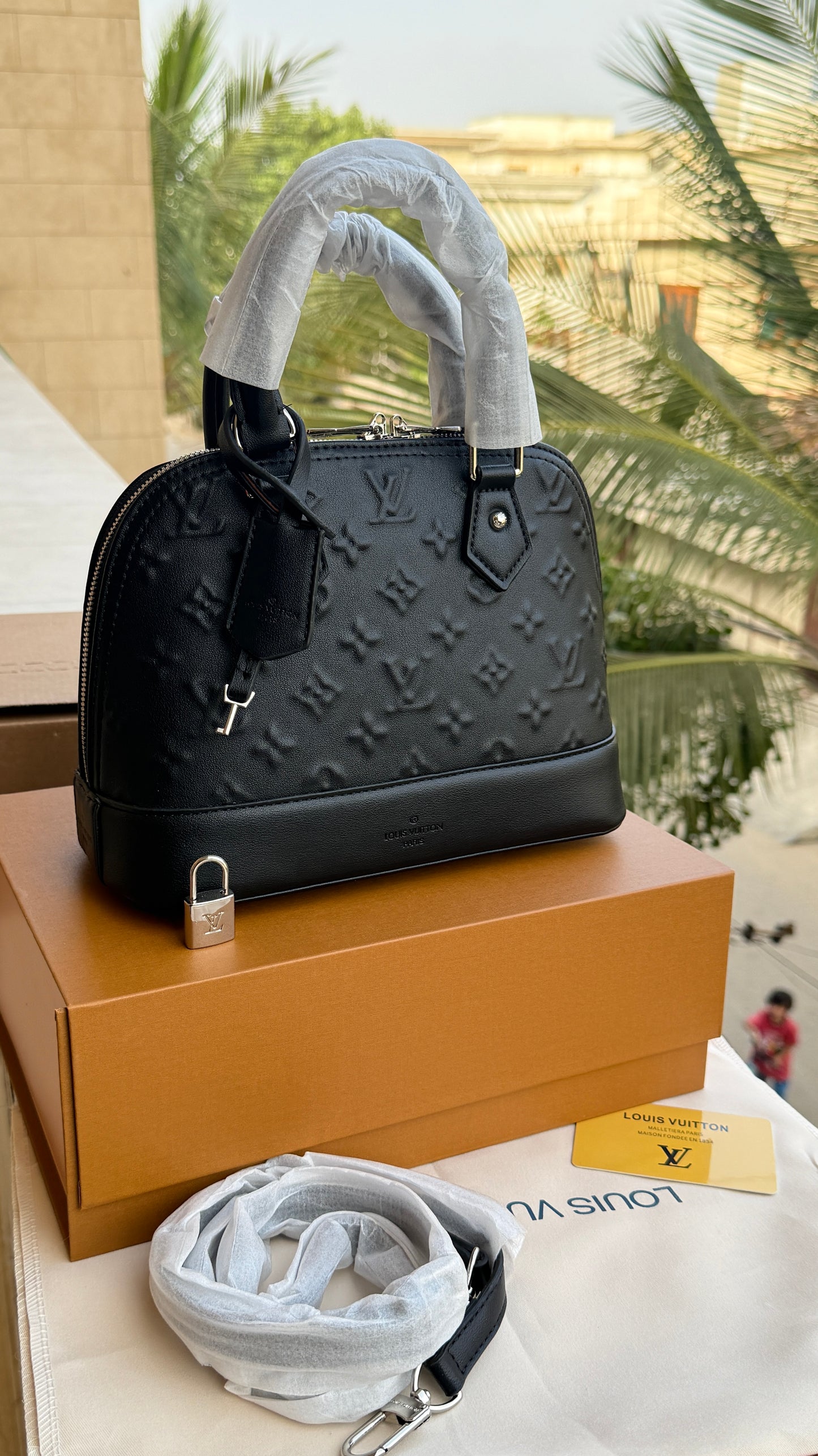 Louis Vuitton Neo Alma Top handle Bag-With Double folding box-Master Plus Series
