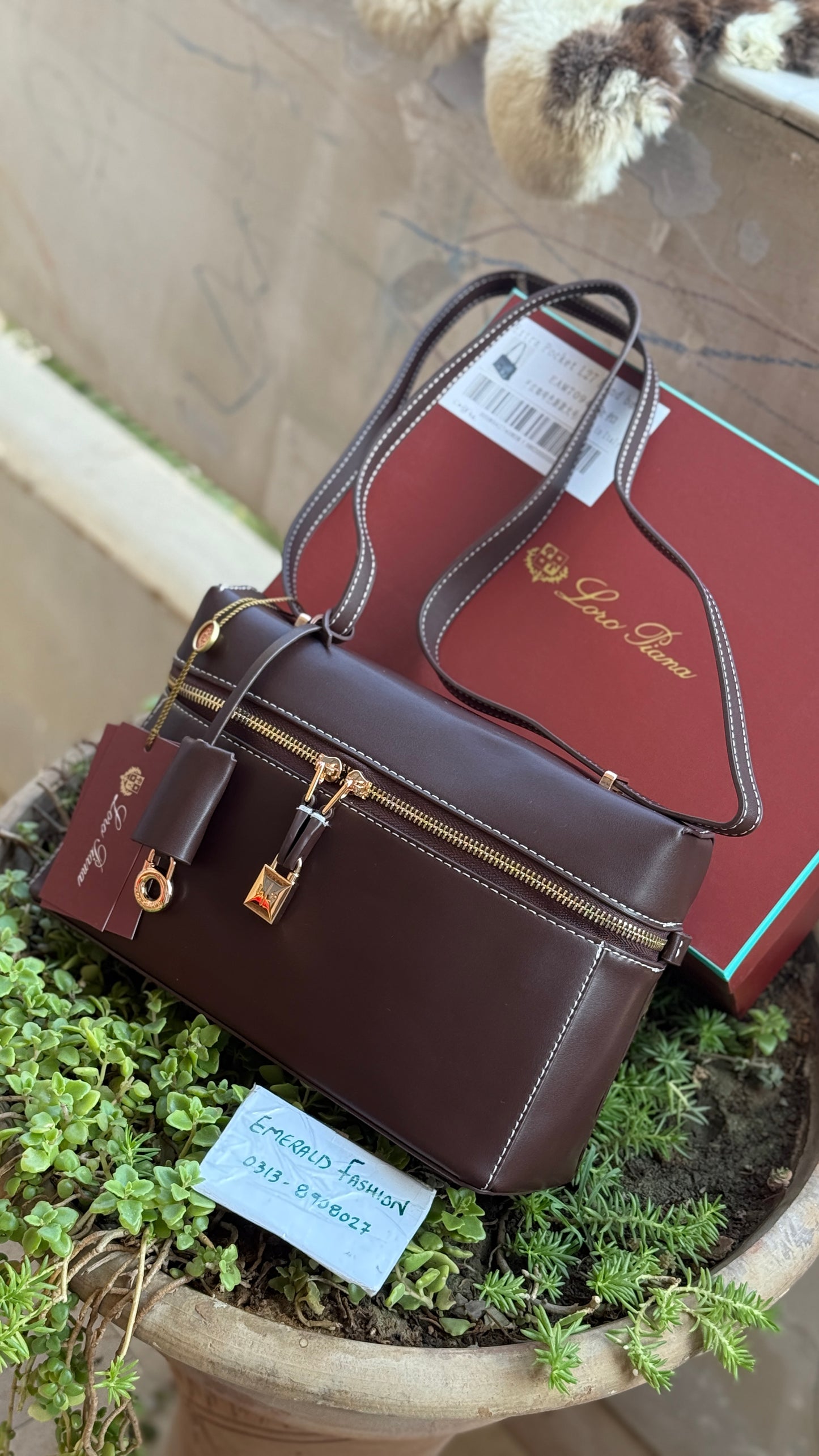 Loro Piana Extra Bag L27 AAA With Box-Same as original