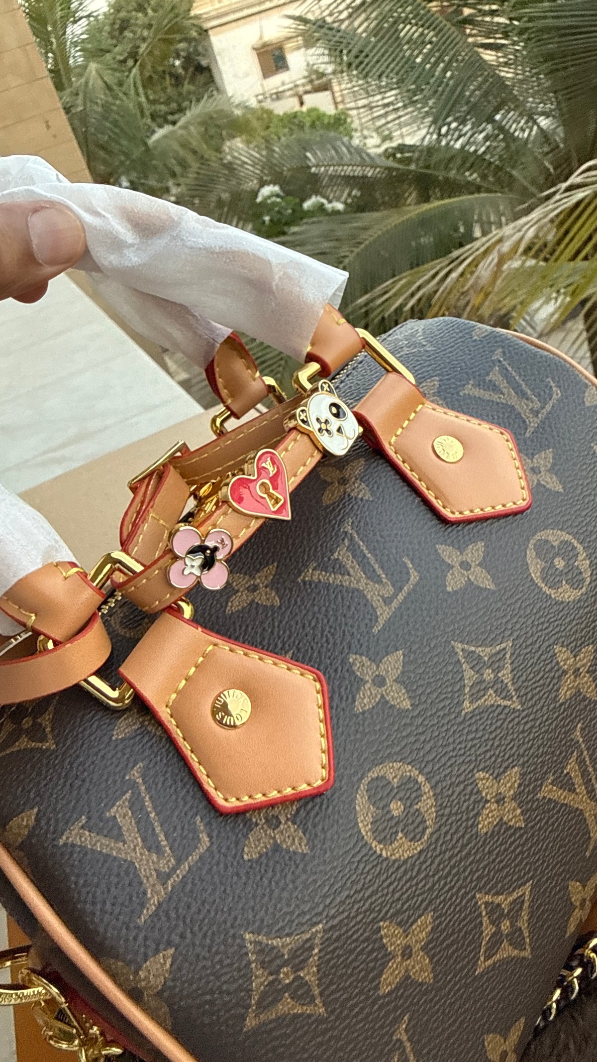 Louis Vuitton Speedy Nano-AAA Series-double Folding box