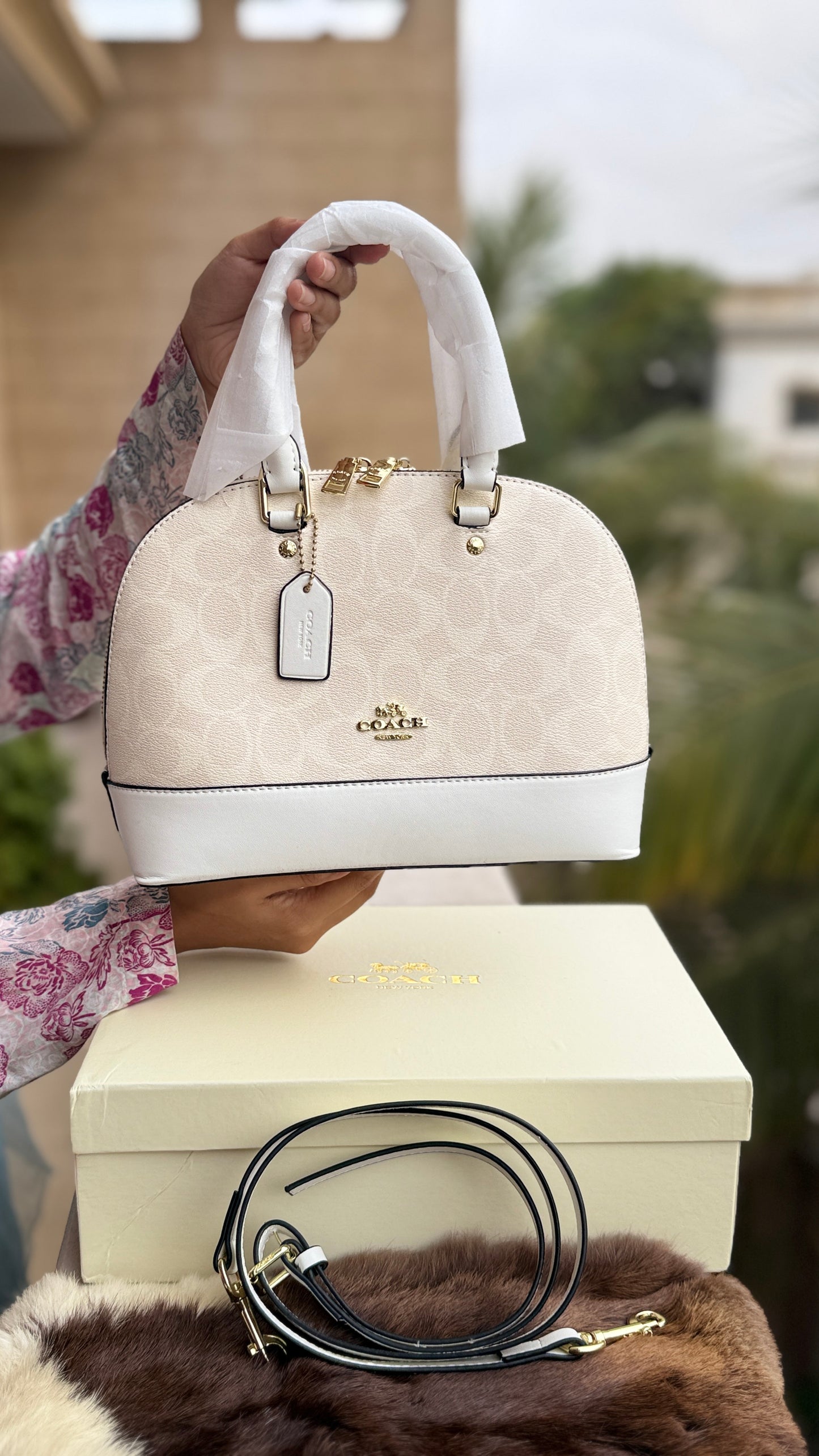 Coach Mini Sierra Satchel-With box Master Series
