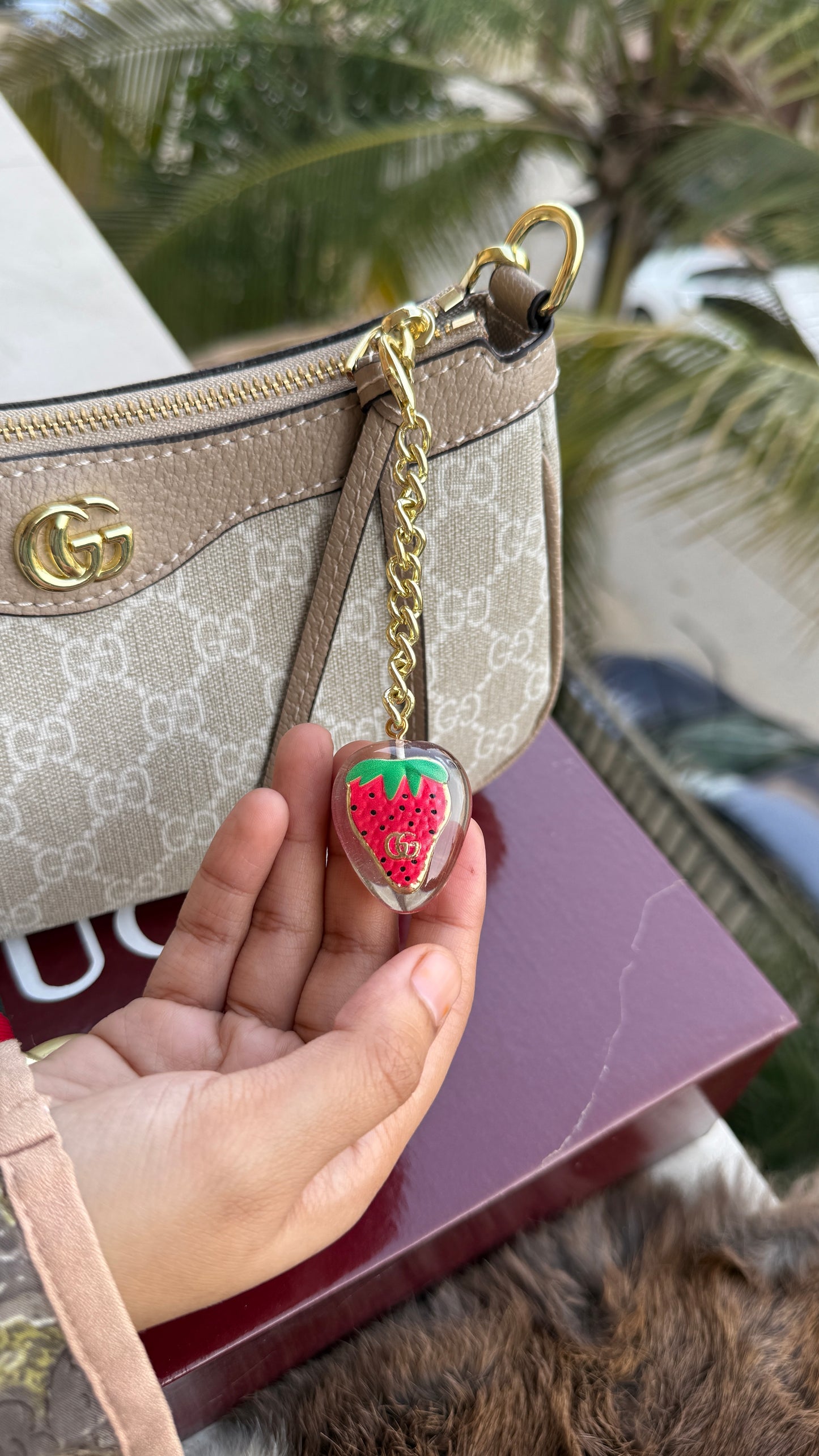 Gucci Ophidia small shoulder Hobo bag-Master Plus Series-With Magnetic folding box