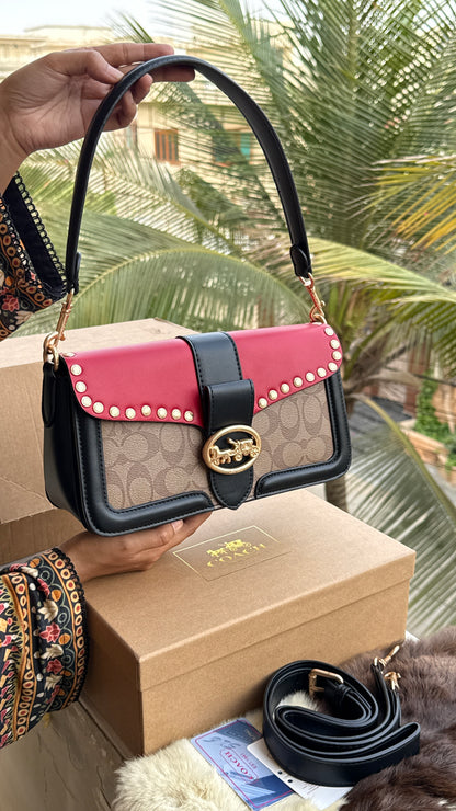 Coach Georgie Shoulder Bag-Double Folding Box-Master Plus Series