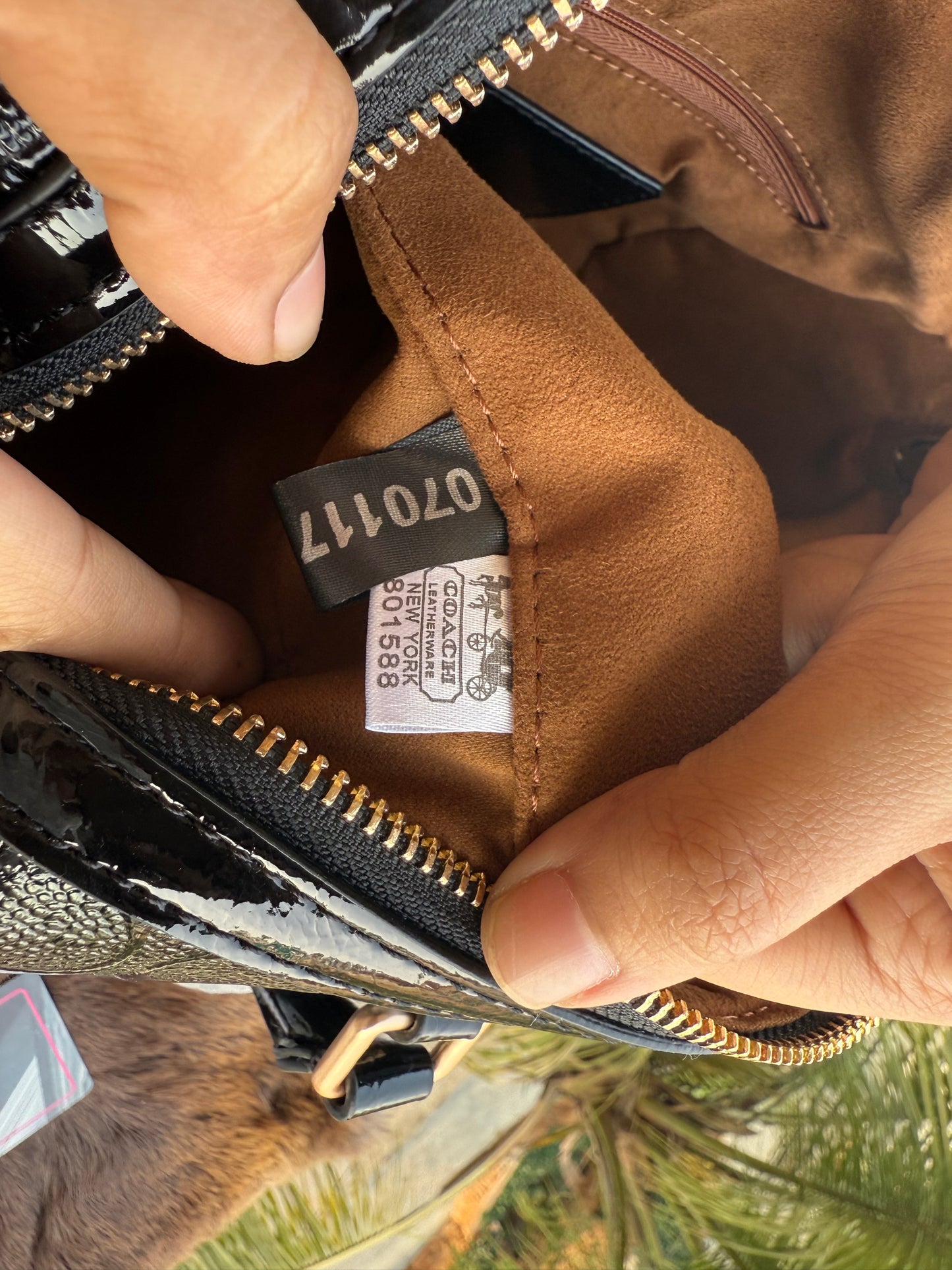 Coach Rowan Satchel With Box Master Series