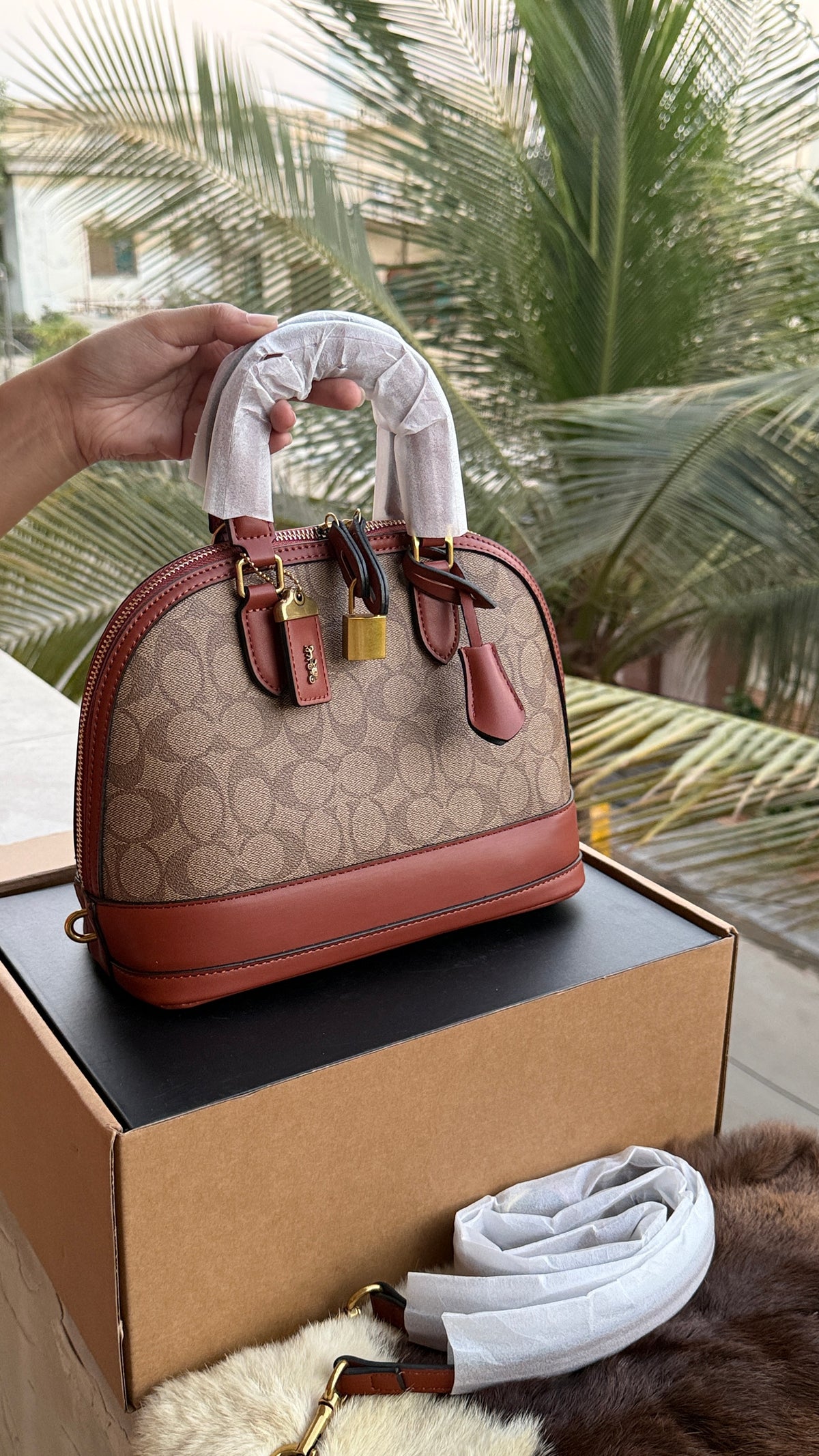 Coach Revel Satchel-Double Folding Box-Master Plus Series
