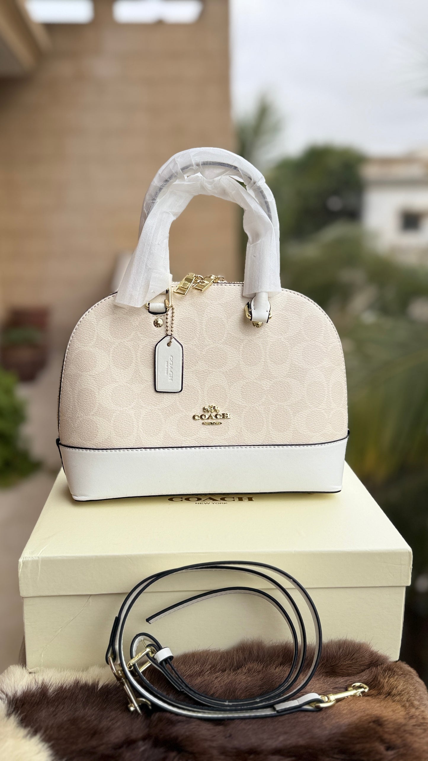 Coach Mini Sierra Satchel-With box Master Series