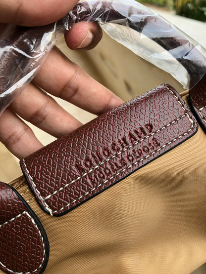LONG CHAMP LE PLIAGE ORIGINAL POUCH WITH HANDLE ( Master Series )