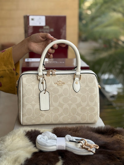 Coach Rowan Satchel With Box Master Series