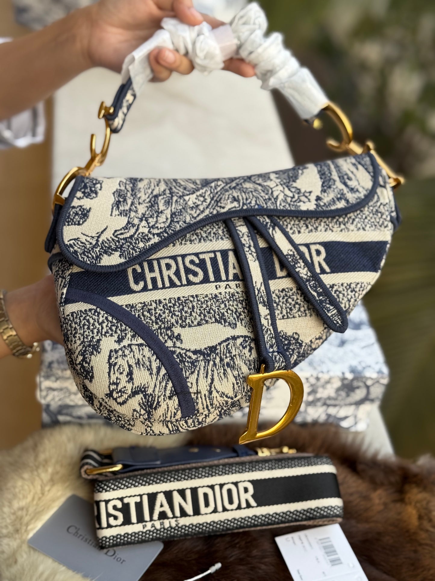 Christian Dior Saddle Bag-Master Plus Series-Box Packaging Include