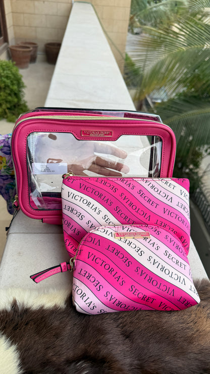 Victoria’s Secret Vanity Pouch Set of 3