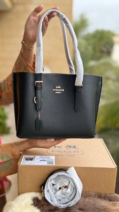 Coach Mollie 25 Tote Bag-Master Basic Series With Folding Box Packaging.