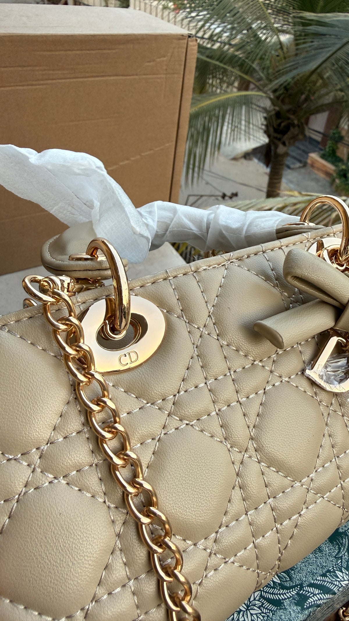 Lady D-Joy Bag-Bow Edition-AAA Series-Double Folding box