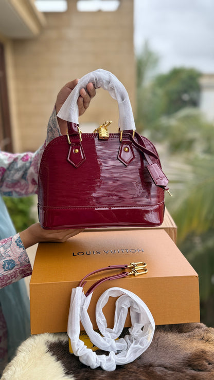 Louis Vuitton Electric Epi Alma BB handbag-Double box-Master Plus Series