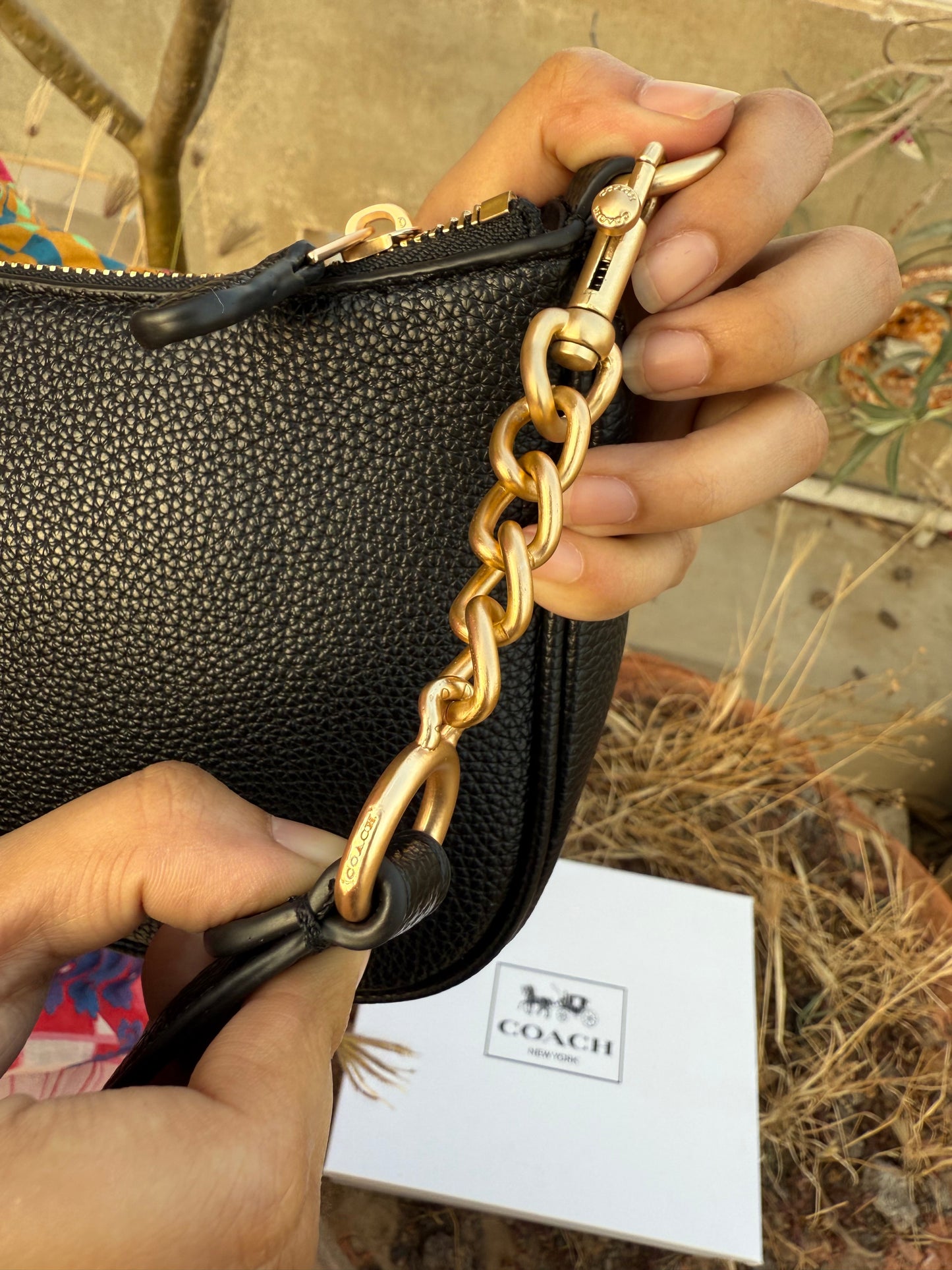 Coach Teri Hobo bag-With box-Master Series