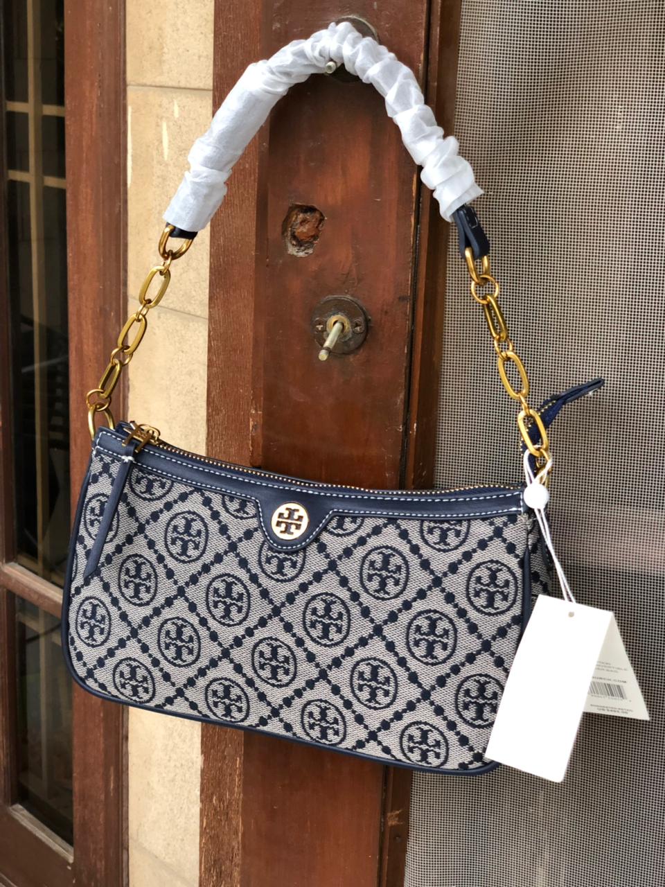 Tory Burch! T Monogram Studio bag. Master series
