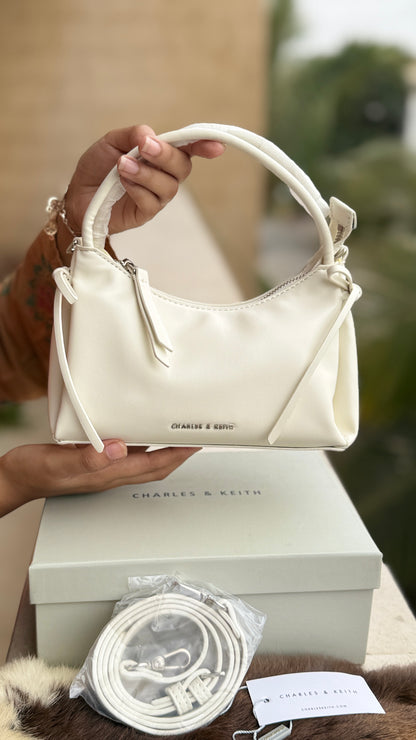Charles & Keith Hazel Bow Top Handle Bag-Master Plus Series