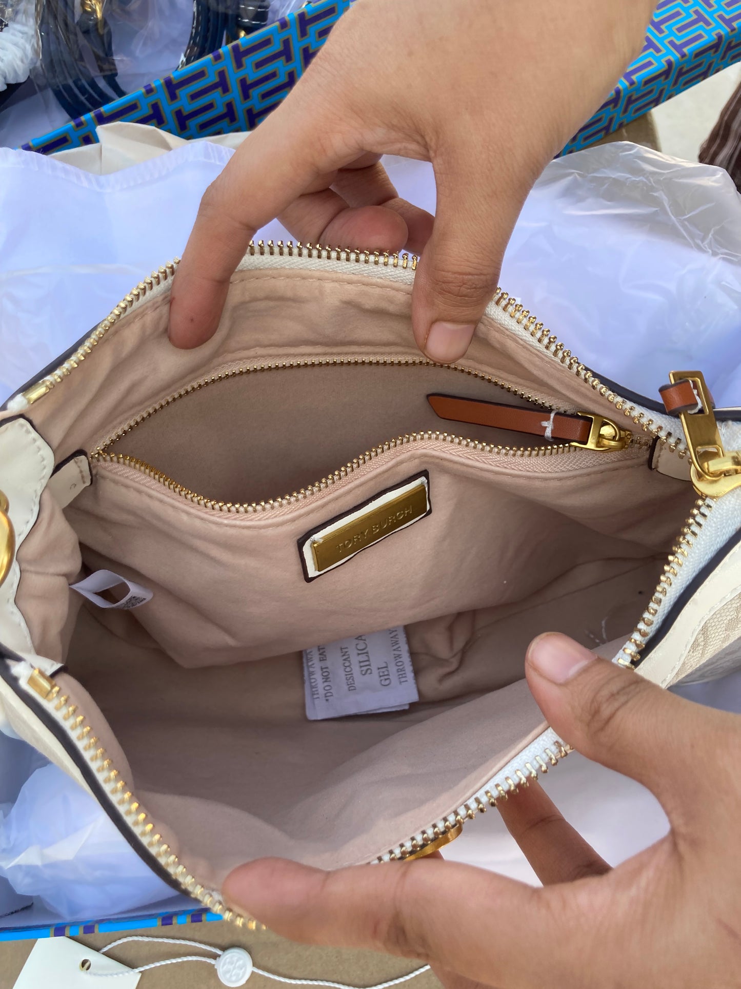 Tory Burch T Monogram Studio Bag- Master series